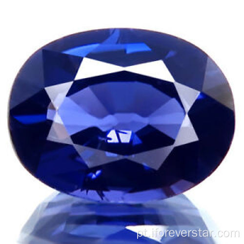Pedra preciosa azul para jóias